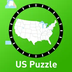 us states and capitals puzzle logo, reviews