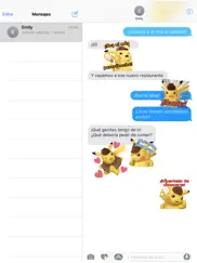 pegatinas detective pikachu ipad capturas de pantalla 1