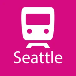seattle rail map lite logo, reviews