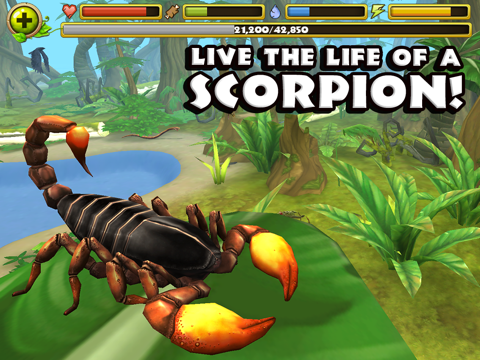 scorpion simulator ipad capturas de pantalla 1
