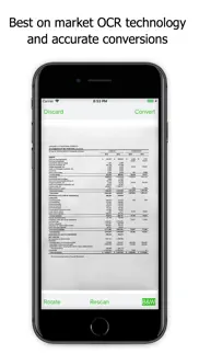 image to excel converter - ocr iphone images 2