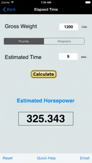 horsepower trap speed calc iphone images 1