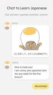 eggbun: chat to learn japanese iphone images 1