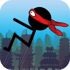 backflip stickman ninja runner logo, reviews