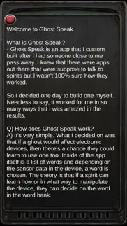 ghost speak iphone images 3