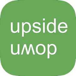 upside down text logo, reviews