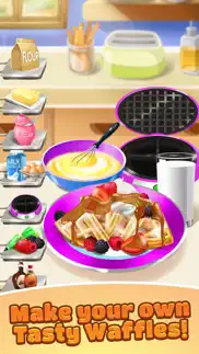 waffle food maker cooking game iphone images 1