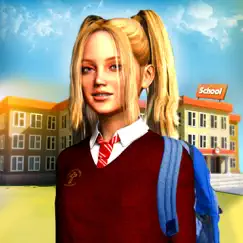 school girl simulator logo, reviews