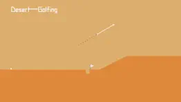 desert golfing iphone capturas de pantalla 1