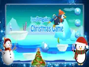 snow penguin christmas game ipad capturas de pantalla 1
