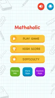mathaholic - cool math games iphone images 1