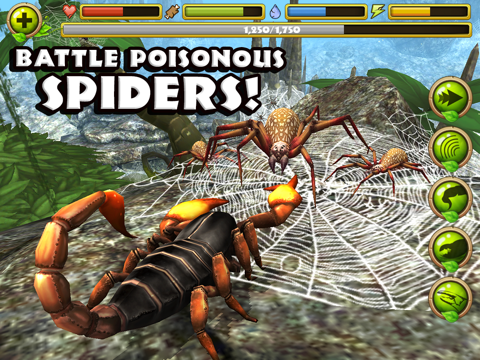 scorpion simulator ipad capturas de pantalla 3