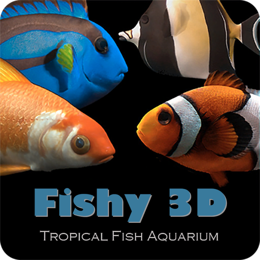 fishy3d tropical fish aquarium logo, reviews