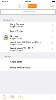 smart shopping list a la carte iphone images 3