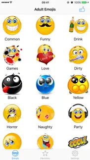 adult emojis smiley face text iPhone Captures Décran 2