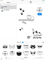 whatscat - cat.s emoji for imessage and whatsapp ipad resimleri 2