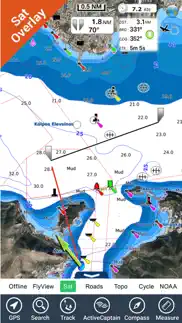 boating greece hd gps charts iphone images 1
