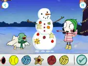 sarah & duck: build a snowman айпад изображения 2