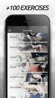guide de la gymnastique iPhone Captures Décran 1
