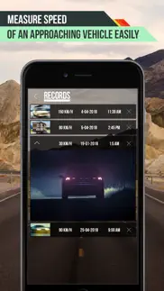 speed radar gun pro iPhone Captures Décran 3