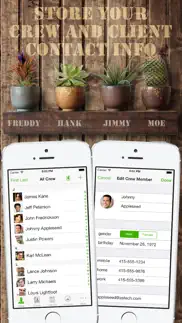lanscape manager - organize crew and appointments iphone images 2