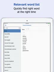 french dictionary elite ipad images 2