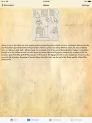 egyptian gods pocket reference ipad resimleri 2