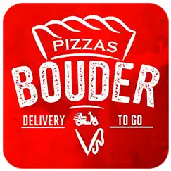 pizzas bouder logo, reviews