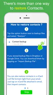 contacts backup - restore iphone images 3