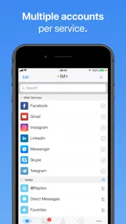 im+ pro social aggregator iphone capturas de pantalla 3