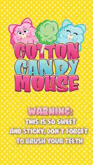cotton candy mouse sticker iphone images 1