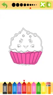 cute tasty cupcakes coloring book iphone images 3
