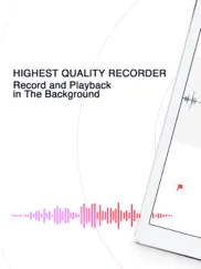 voice recorder - record audio ipad images 1
