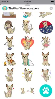 dog stickers by woof warehouse iphone images 4