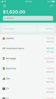really simple finance iPhone Captures Décran 3