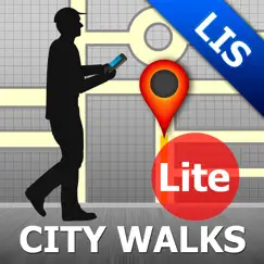 lisbon map and walks logo, reviews