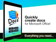 docs² | for microsoft office ipad images 1