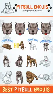 pitbullmoji - pit bull emojis iphone resimleri 2
