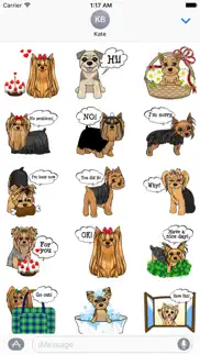 yorkshire terrier dog dogmoji iphone images 1