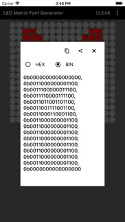 led matrix font generator iphone resimleri 2