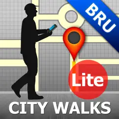 brussels map and walks logo, reviews