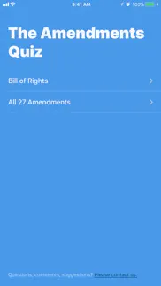 the amendments quiz iphone images 1