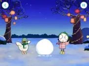 sarah & duck: build a snowman айпад изображения 1