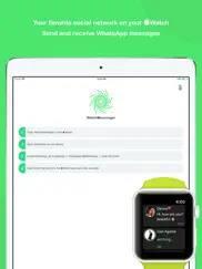 watchmessenger: for whatsapp iPad Captures Décran 1