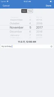dates counters iphone capturas de pantalla 3