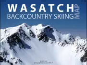 wasatch backcountry skiing map ipad images 1