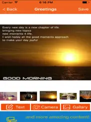 good morning card creator ipad images 2