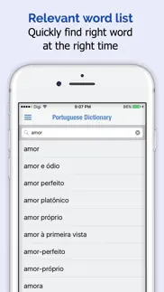 portuguese dictionary elite iphone resimleri 2