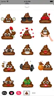 poop emoji stickers - cute poo iphone images 3