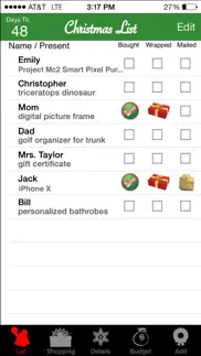 christmas list iphone images 1